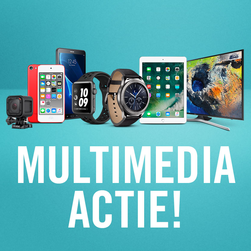 Multimedia Actie 2018 bij Verada, Gardea en V-keukens!
